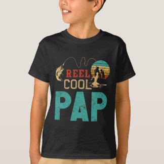 T-shirt Pêche Papa Super Cadeau de Fête des Pères pour Pêc