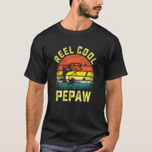 T-shirt Pêche Papa Super Cool Hommes Poisson Fête des Père