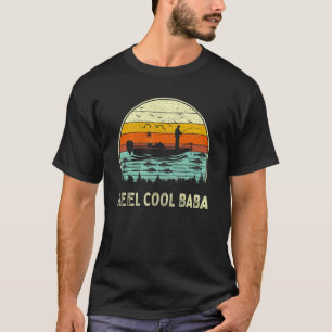 T-shirt Pêche Papa Super Mécréant Baba Fête des Pères Pêch