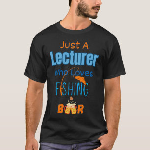 T-shirt Pêche parce que où d'autre pouvez-vous rester assi