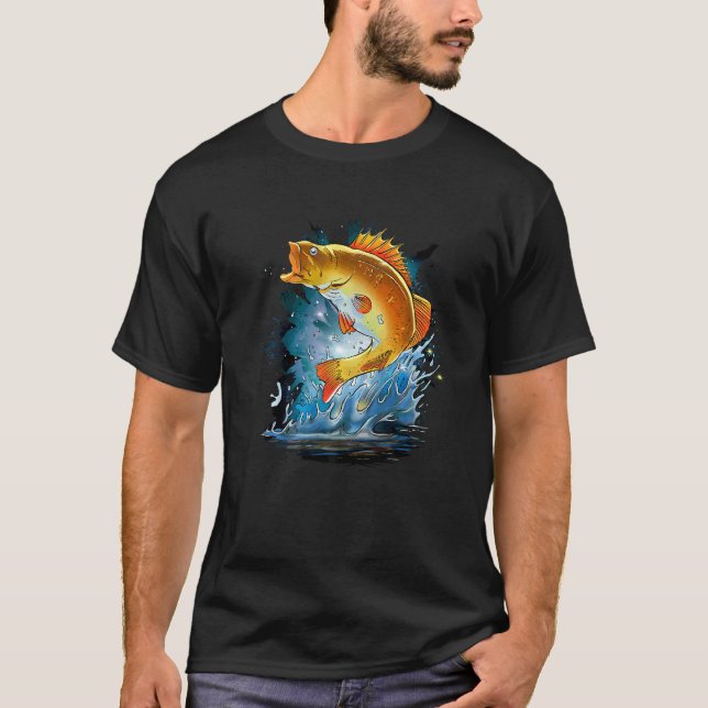 T-shirt Pêche Pêche Pêche Poisson Pêche Pêche Rod Pêche (Devant)