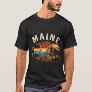 T-shirt Pêche Permis USA