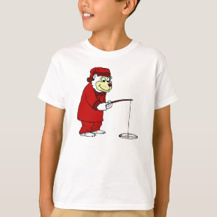 T-shirt Pêche polaire de glace dans des pyjamas