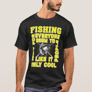 T-shirt Pêche Pour Hommes N'est Pour Personne Humour Mémor