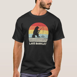T-shirt Pêche rétro à l'ours du lac Barkley Kentucky pour