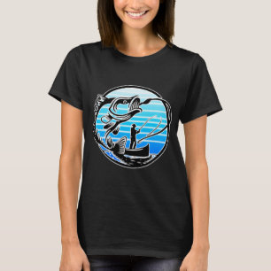 T-shirt Pêche rétro au thon