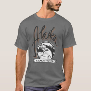 T-shirt Pêche Saumon de l'Alaska