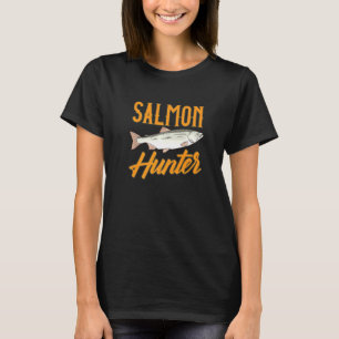 T-shirt Pêche saumon Pêche d'eau douce Pêcheur de poisson 
