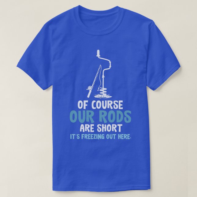 T-shirt Pêche sur glace Vacances d'hiver Sports de neige T (Design devant)