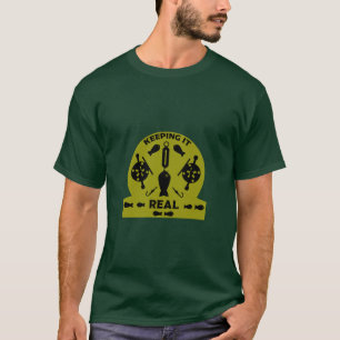 T-shirt Pêche sur la rivière sauvage