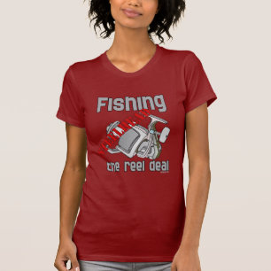 T-shirt Pêche Tête d'acier L'opération de bobine
