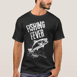 T-shirt Pêche Toujours grandes vagues arbres