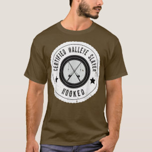 T-shirt Pêche Vintage au doré jaune certifiée
