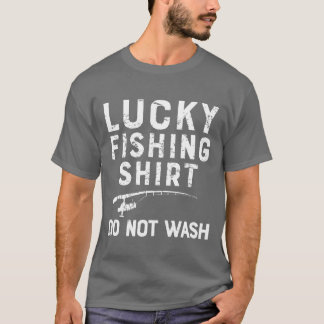 T-shirt Pêche vintage chanceuse Pères pêcheurs Dayvint