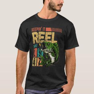T-shirt Pêche vintage fantastique depuis 1947 Fisher Anniv