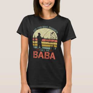 T-shirt Pêche Vintage Pêcheur Mes Copains de Pêche Appell