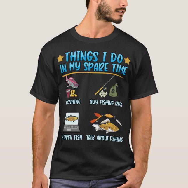 T-shirt Pêche Voyage Pêche Rod Funny Cadeau baltique (Devant)