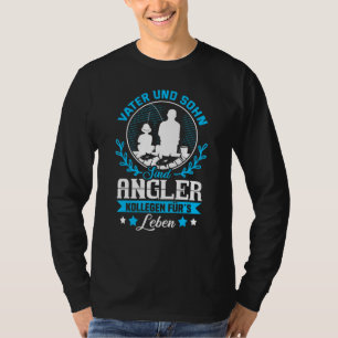 T-shirt Pêcher Matériel De Pêche Pêcheur Pêcheur Père Et F