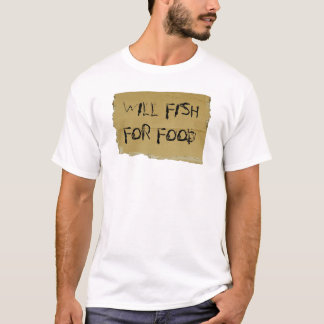 T-SHIRT PÊCHERA POUR LA NOURRITURE