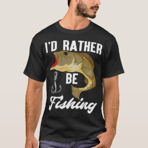 T-shirt Pêcheur à la ligne Pêcher Poisson Drôle Pêche