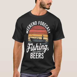 T-shirt Pêcheur accro aux Grands-Papas Drapeau Américain H