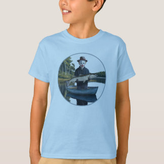 T-shirt Pêcheur Clown Pêche drôle Halloween