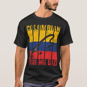 T-shirt Pêcheur Colombien Vintage Papa