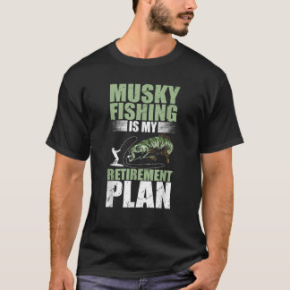 T-shirt Pêcheur de Musky Chasse de poisson Pêche Lover Mus