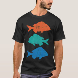 T-shirt Pêcheur de poissons de la brème