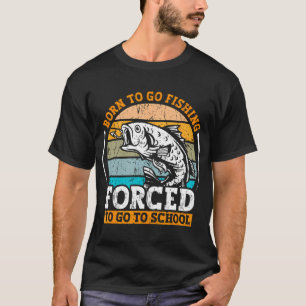 T-shirt Pêcheur de requin drôle avec appât d'argent dollar