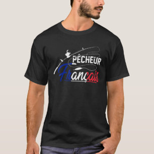 T-shirt Pêcheur français - Homme - Humour de pêche