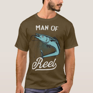 T-shirt Pêcheur Homme De Reel Drôle Pêcheur