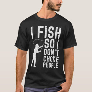 T-shirt Pêcheur Introverti Antisocial Sarcastique Pêcheur