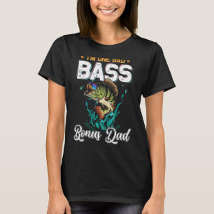 T-shirt Pêcheur Je suis un mauvais bonus de basse Papa pêc