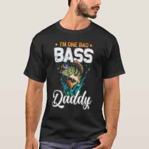 T-shirt Pêcheur je suis un mauvais papa basses pêche papa