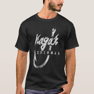 T-shirt Pêcheur Kayak Pêche Kayaks Fisher
