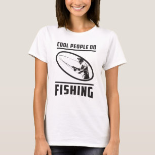 T-shirt Pêcheur Pêche Poisson Pêche Rod Drôle Idée cadeau
