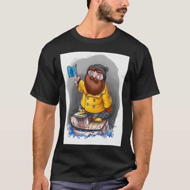 T-shirt Pêcheur Premium  (Devant)