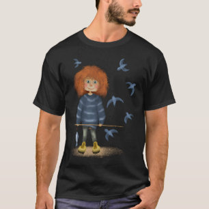 T-shirt Pêcheur Redneck Drôle Avec Géant Bass Art