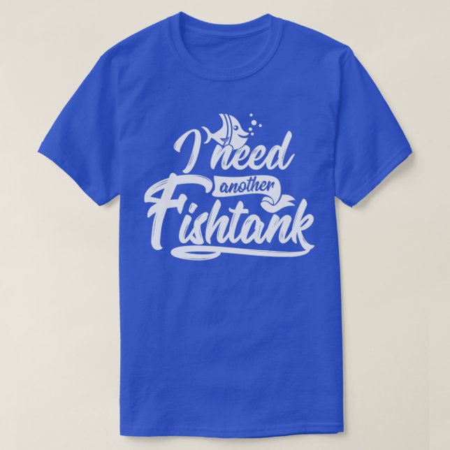T-shirt Pêcheurs aquariums (Design devant)