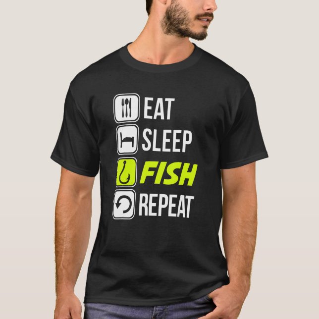T-shirt Pêcheurs du lac Pêcheurs Vie Pêcheur Catch Carp Wi (Devant)