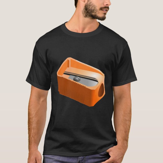 T-shirt Pecil Sharpener Funny Office Fournitures scolaires (Devant)