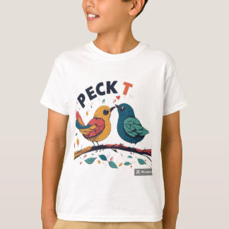 T-shirt Peck the Love