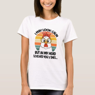 T-shirt Pecking Chicken