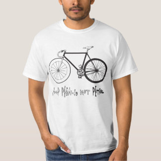 T-SHIRT PÉDALES DE POMPE, PAS ESSENCE