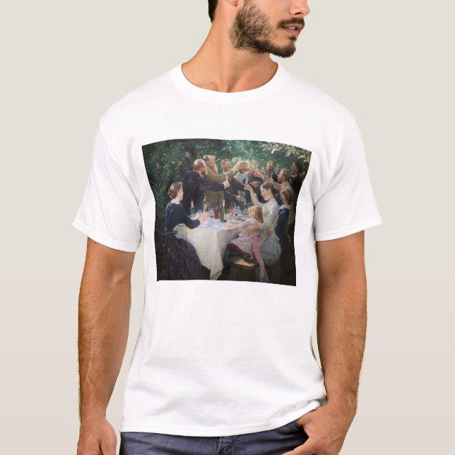 T-shirt Peder Severin Kroyer - Hip, Hip, Hurrah ! (Devant)