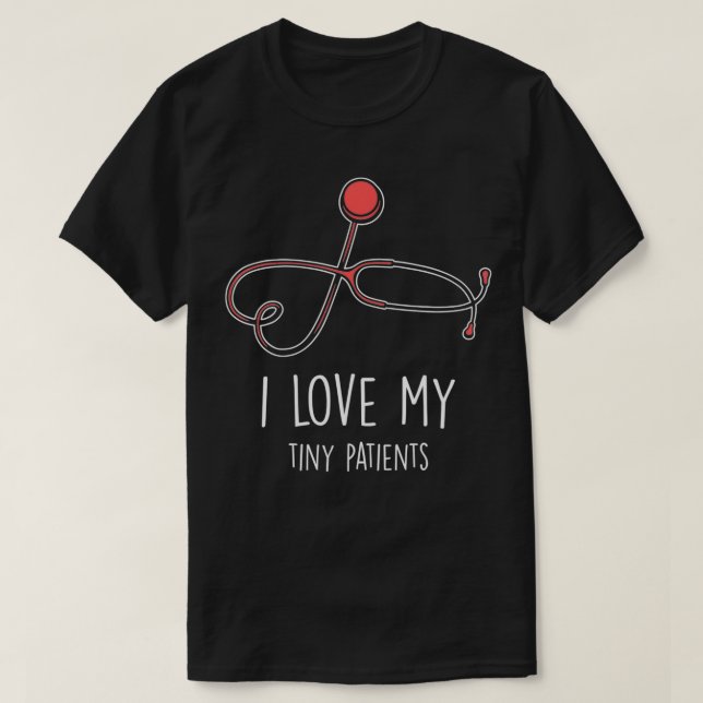 T-shirt Pédiatre Infirmière pédiatrique Cadeau Infirmière  (Design devant)