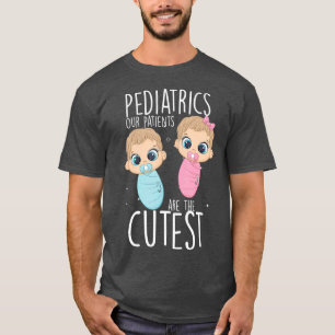 T-shirt Pédiatre Pédiatrie Médecin Infirmière Patients