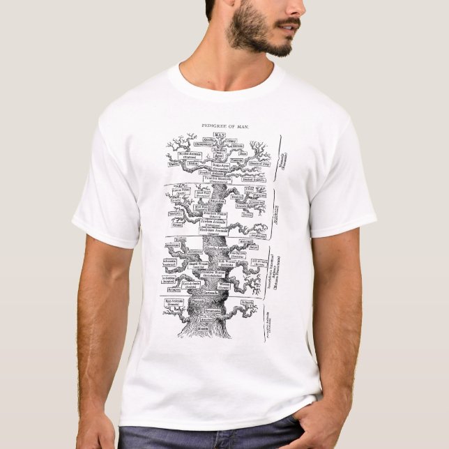 T-shirt Pedigree de singulet de l'homme (Devant)