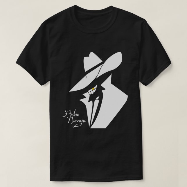 T-shirt Pedro Navaja, Peter Blade, classique de la salsa (Design devant)